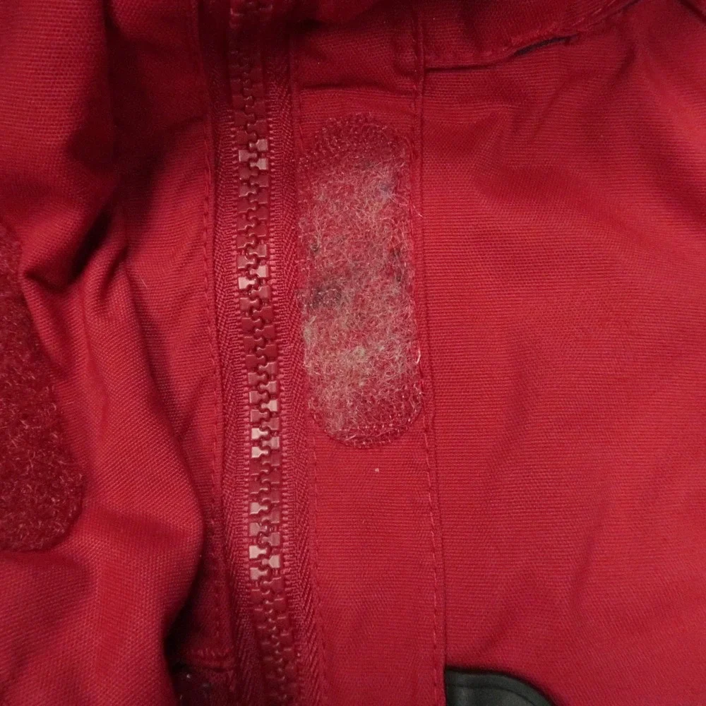 Helly Hansen Jacket Men Small Red Original Sailing Crimson Waterproof Tech 31098
